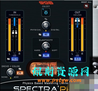 CrySonic Spectra’Phy-LIMITER VST v2.0.0 x86 RETAIL限幅效果器