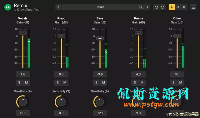 Acon Digital – Remix v1.0.2第一个能够以可接受的延迟实时分离混合乐器组的插件